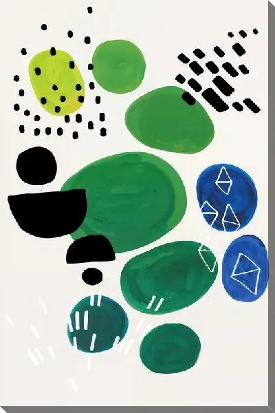 Картина маслом Геометрические фигуры №37