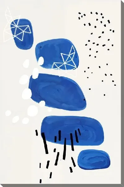 Картина маслом Геометрические фигуры №38