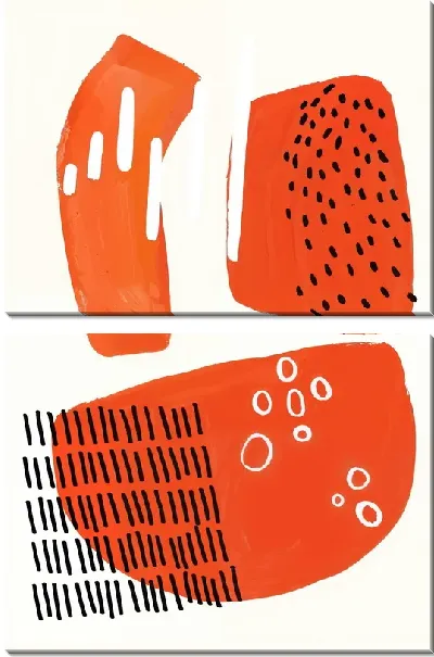 Модульная картина Геометрические фигуры №40