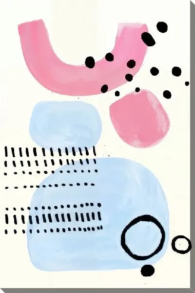 Картина маслом Геометрические фигуры №41