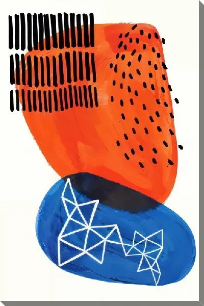 Картина маслом Геометрические фигуры №42