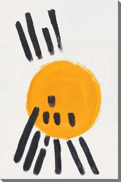 Картина маслом Геометрические фигуры №46