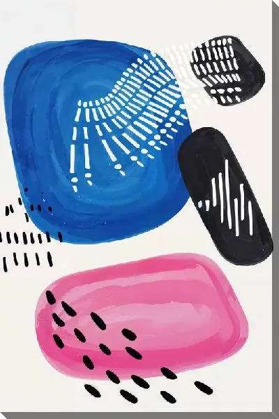 Картина маслом Геометрические фигуры №48