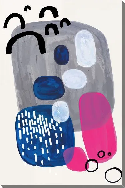 Картина маслом Геометрические фигуры №51