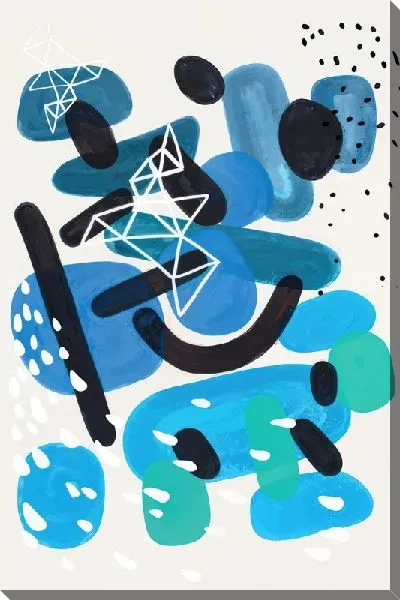 Картина маслом Геометрические фигуры №56