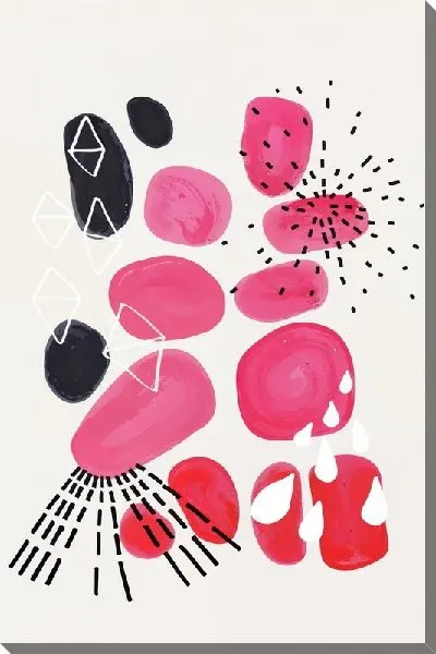 Картина маслом Геометрические фигуры №57