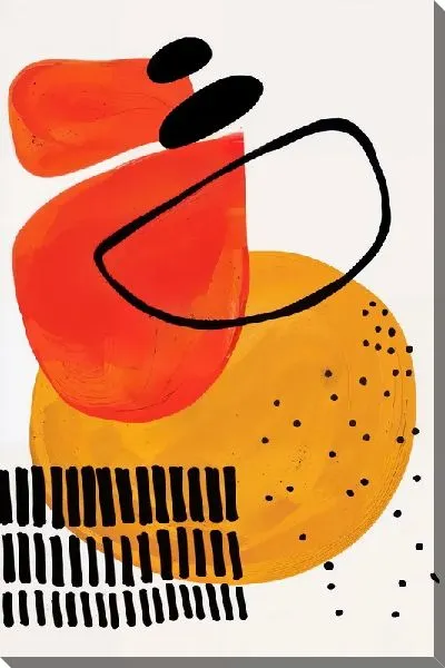 Картина маслом Геометрические фигуры №60