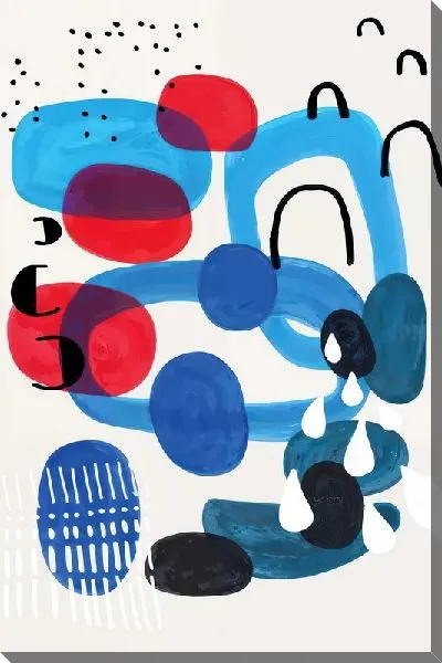 Картина маслом Геометрические фигуры №62
