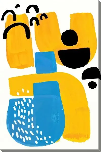 Картина маслом Геометрические фигуры №66