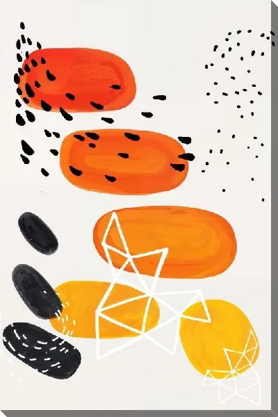 Картина маслом Геометрические фигуры №67