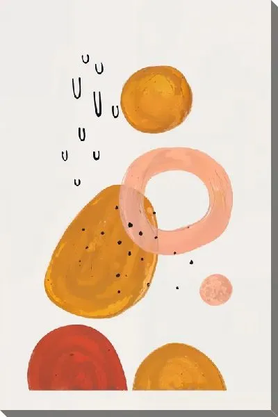 Картина маслом Геометрические фигуры №69