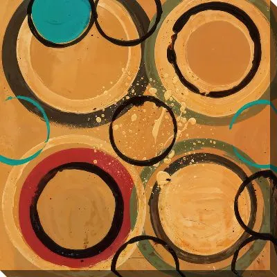 Картина маслом Круговой арт №25