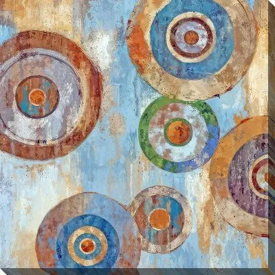 Картина маслом Круговой арт №36