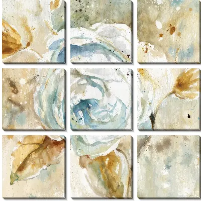 Модульная картина Розы №500