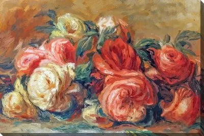 Картина маслом Розы №504