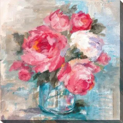 Картина маслом Розы №506