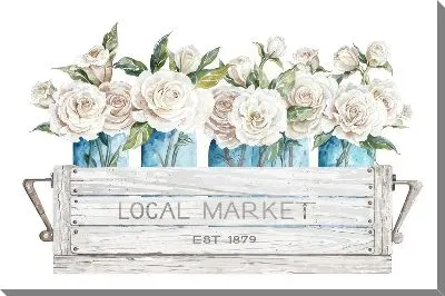 Картина маслом Розы №510