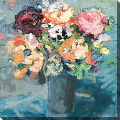 Картина маслом Розы №511