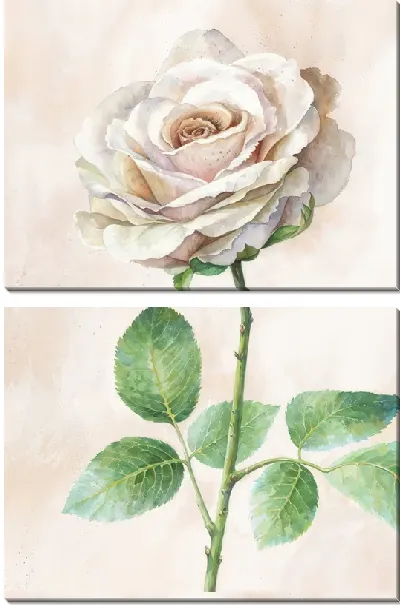 Модульная картина Розы №512