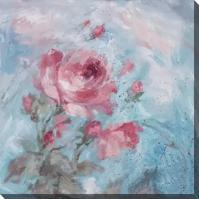 Картина маслом Розы №525
