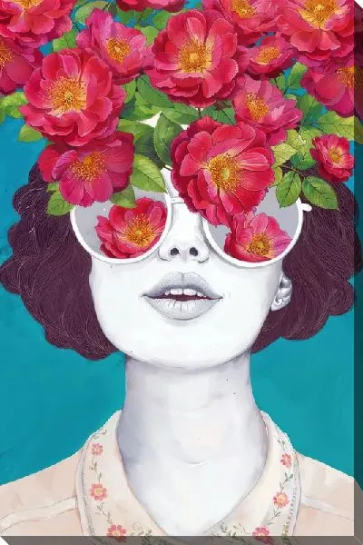 Картина маслом Розы №528