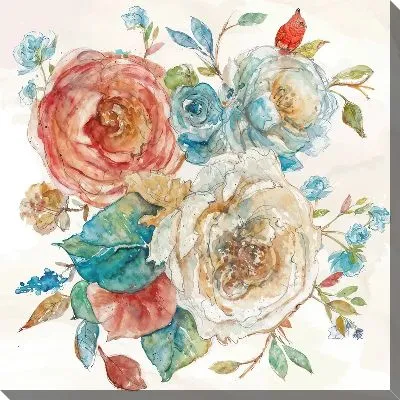 Картина маслом Розы №530