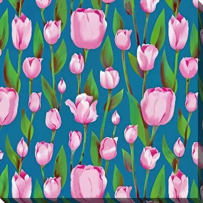 Картина маслом Тюльпаны №200