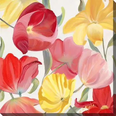 Картина маслом Тюльпаны №316