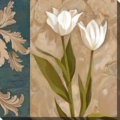 Картина маслом Тюльпаны №317