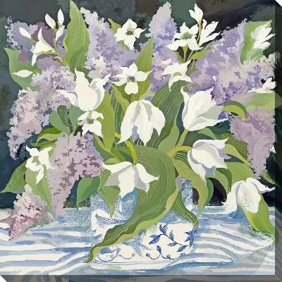 Картина маслом Тюльпаны №319