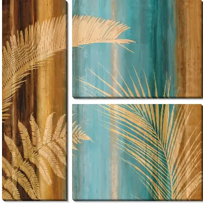 Модульная картина Листья тропиков №10