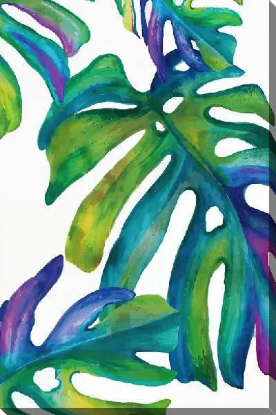 Картина маслом Листья тропиков №31