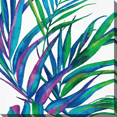 Картина маслом Листья тропиков №35