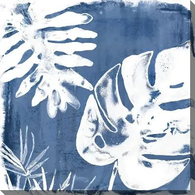 Картина маслом Листья тропиков №38