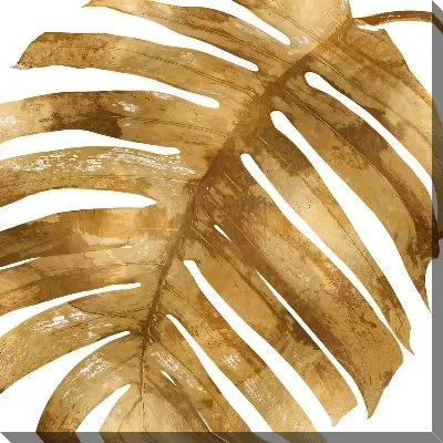 Картина маслом Листья тропиков №39