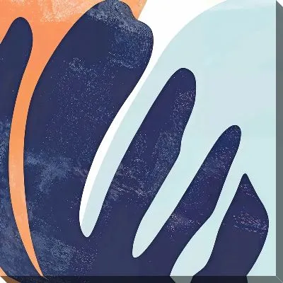 Картина маслом Листья тропиков №43