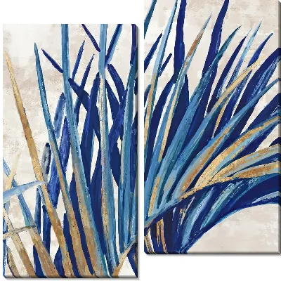 Модульная картина Листья тропиков №44