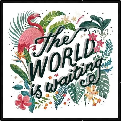 Картина Листья тропические №106