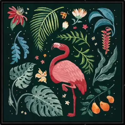 Картина Листья тропические №110