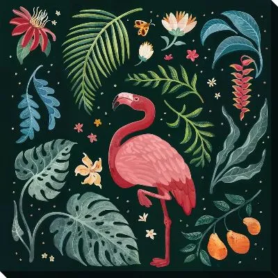 Постер Листья тропические №110