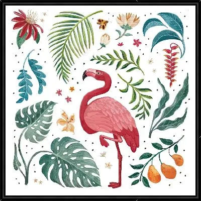 Картина Листья тропические №113