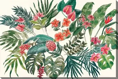 Листья тропические №129