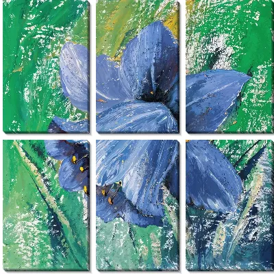 Модульная картина Нарцисс №50