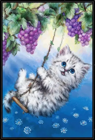 Картина Кошачья жизнь №7