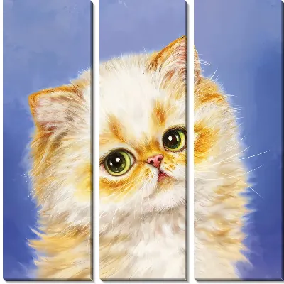 Модульная картина Кошачья жизнь №8