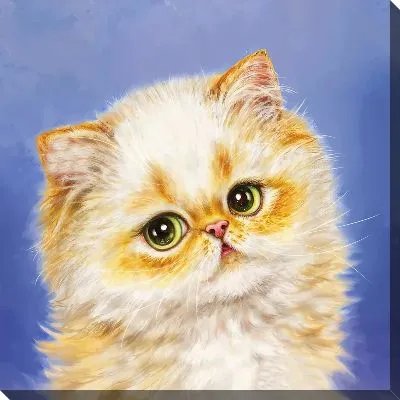 Картина маслом Кошачья жизнь №8