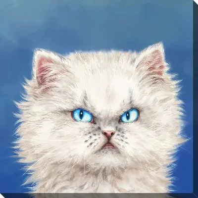 Картина маслом Кошачья жизнь №14