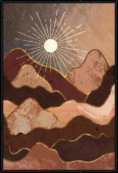 Картина Золото гор №3