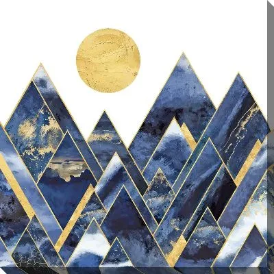 Картина маслом Золото гор №20