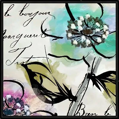 Картина Кизил цветки №3